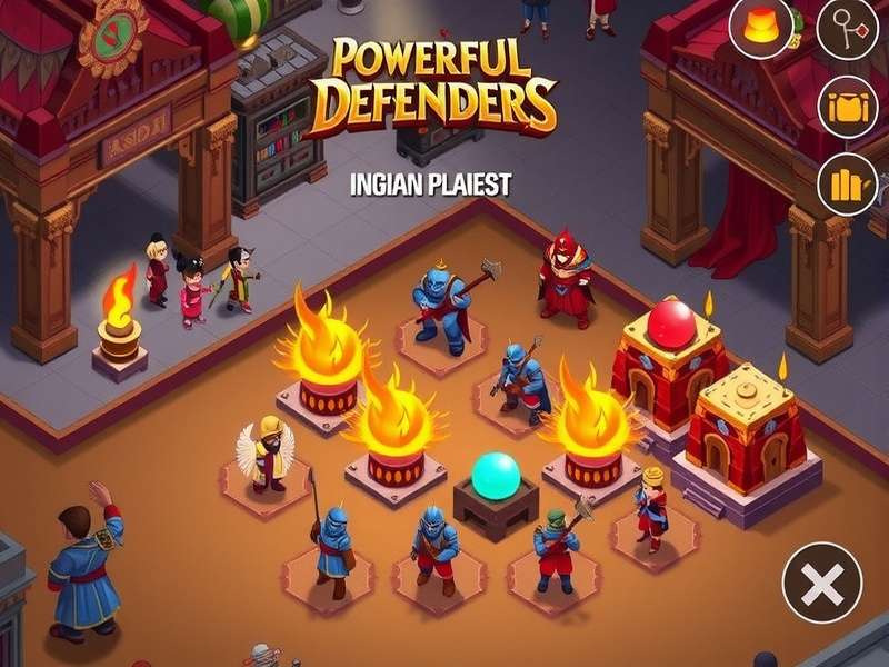 Powerful Defenders Tower Placement Strategy